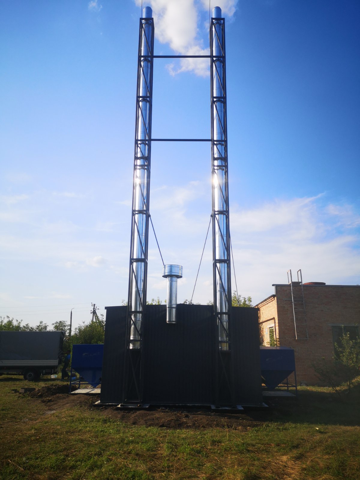 Надійні димоходи для блочно-модульних котелень