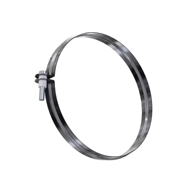 Хомут вузький, нержавіюча сталь Хомут вузький, нержавіюча сталь