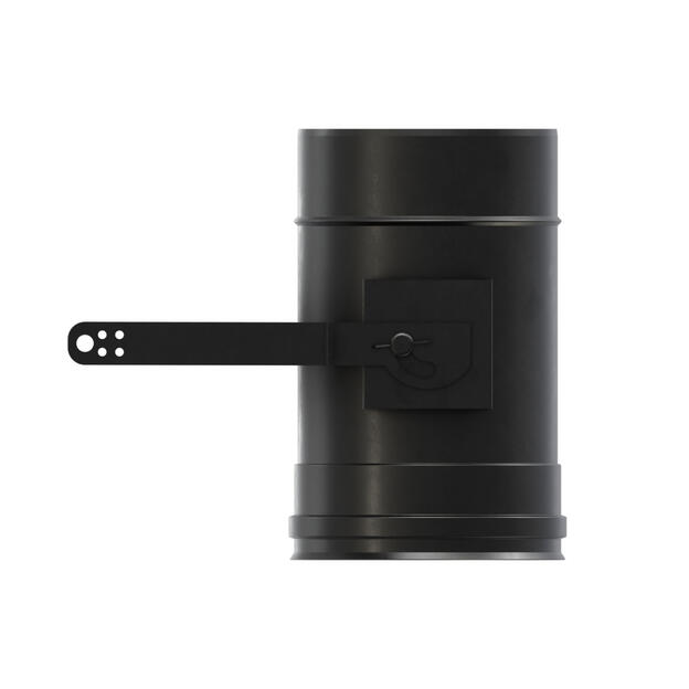 Регулятор тяги, чорна сталь + вогнестійка фарба Регулятор тяги, чорна сталь + вогнестійка фарба #5