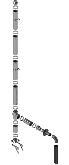 Димохідна система тип 5 / піч